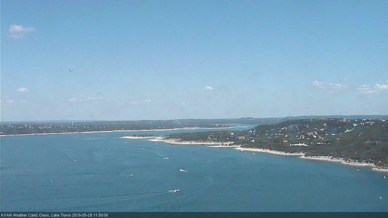 Lake Travis webcam, May 28, 2018 11:00 AM CT