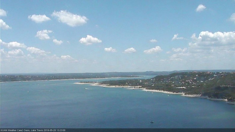 Lake Travis webcam, May 28, 2018 12:25 PM CT