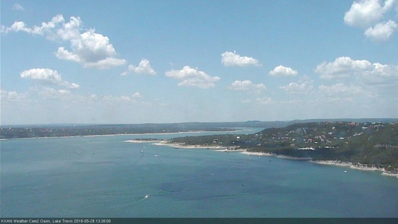 Lake Travis webcam, May 28, 2018 12:40 PM CT