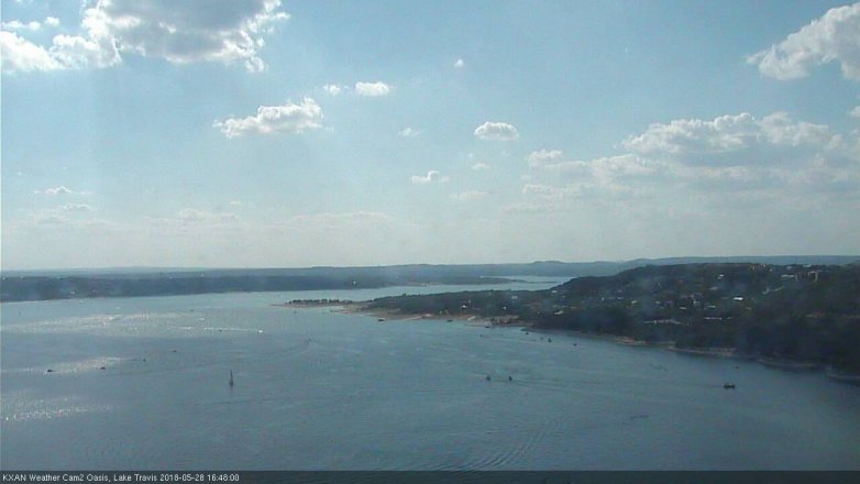 Lake Travis webcam, May 28, 2018 3:50 PM CT