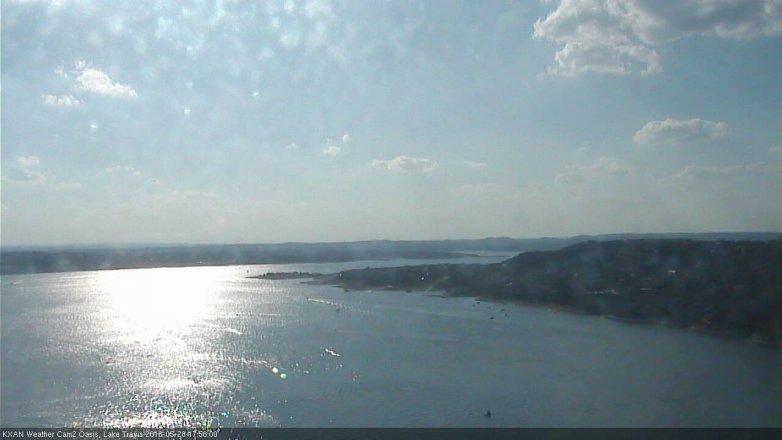 Lake Travis webcam, May 28, 2018 5:00 PM CT