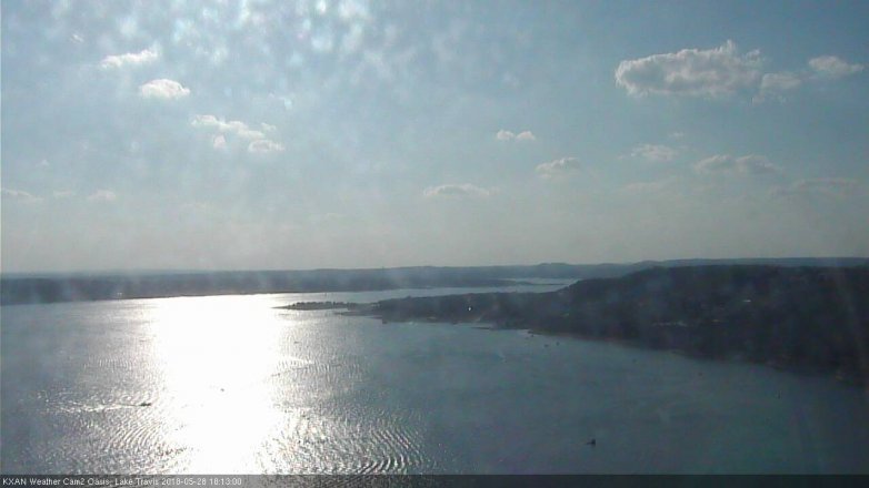 Lake Travis webcam, May 28, 2018 5:15 PM CT