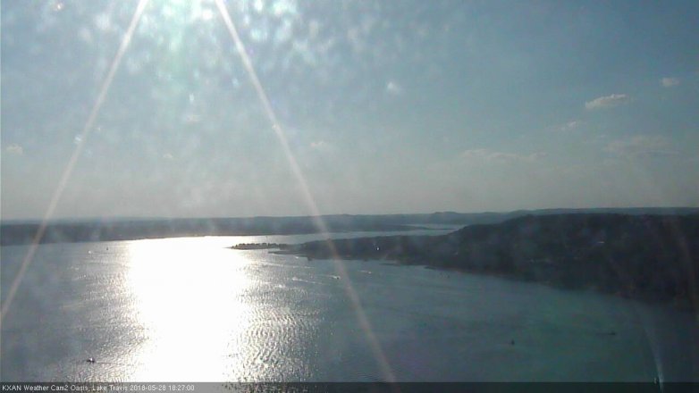 Lake Travis webcam, May 28, 2018 5:30 PM CT