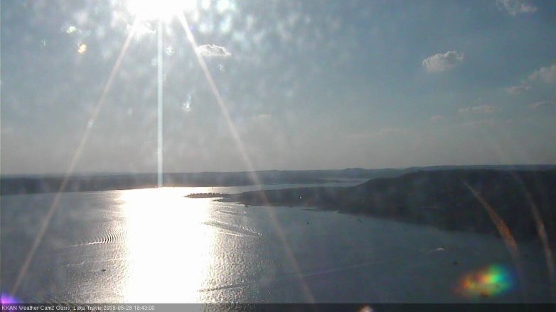Lake Travis webcam, May 28, 2018 5:45 PM CT