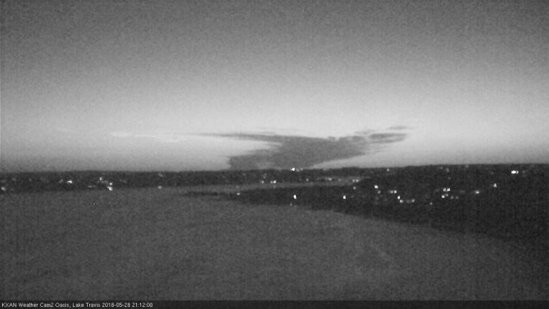 Lake Travis webcam, May 28, 2018 8:15 PM CT