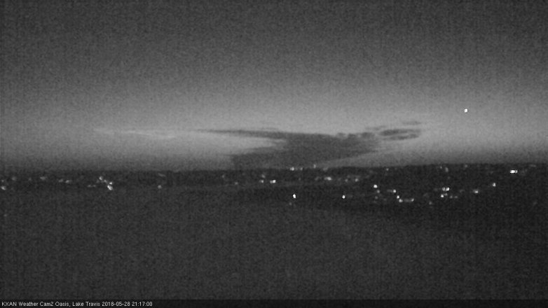 Lake Travis webcam, May 28, 2018 8:20 PM CT