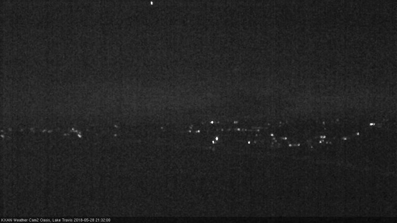 Lake Travis webcam, May 28, 2018 8:35 PM CT