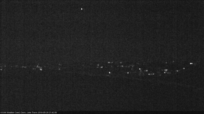 Lake Travis webcam, May 28, 2018 8:45 PM CT