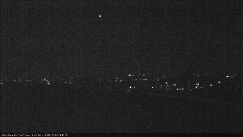 Lake Travis webcam, May 28, 2018 8:50 PM CT
