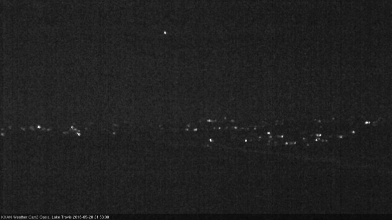 Lake Travis webcam, May 28, 2018 8:55 PM CT