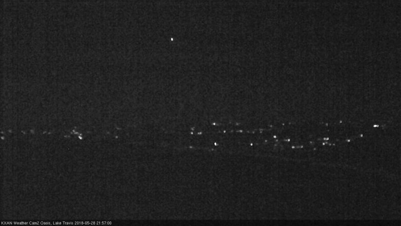 Lake Travis webcam, May 28, 2018 9:00 PM CT