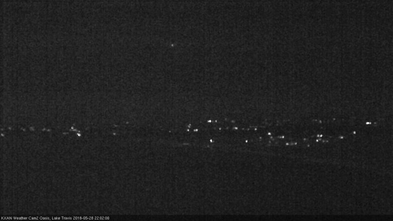 Lake Travis webcam, May 28, 2018 9:05 PM CT