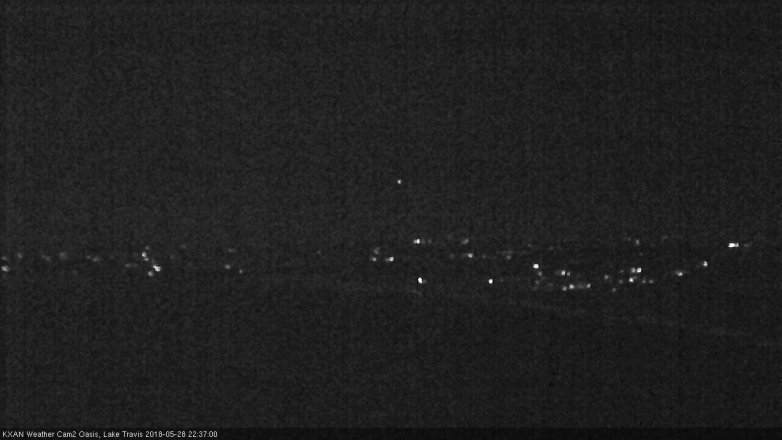 Lake Travis webcam, May 28, 2018 9:40 PM CT