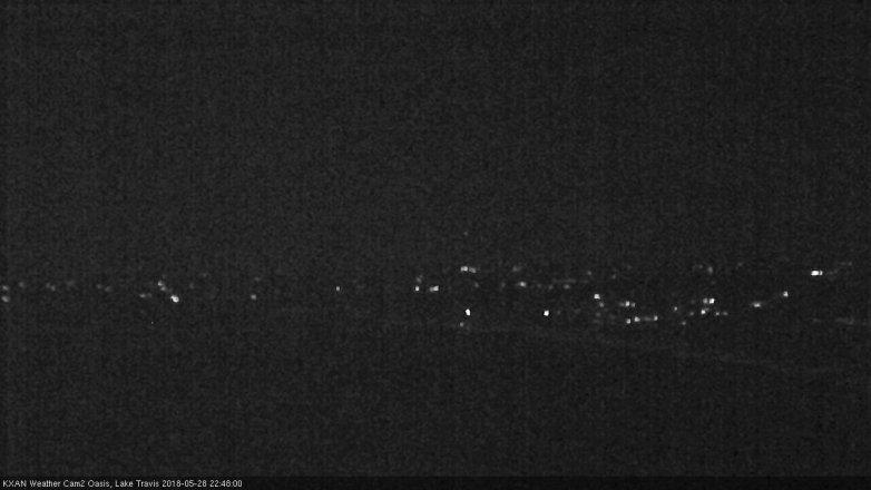Lake Travis webcam, May 28, 2018 9:50 PM CT