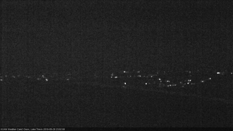 Lake Travis webcam, May 28, 2018 10:05 PM CT