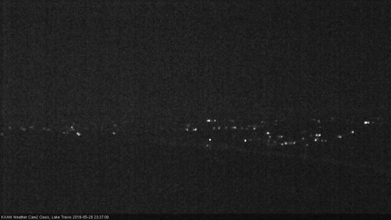 Lake Travis webcam, May 28, 2018 10:40 PM CT