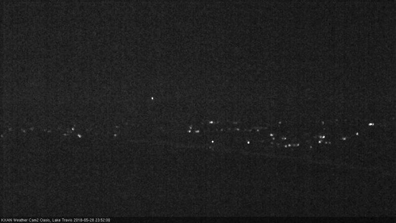 Lake Travis webcam, May 28, 2018 10:55 PM CT