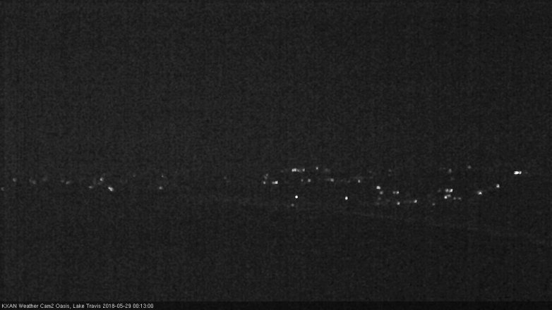 Lake Travis webcam, May 28, 2018 11:15 PM CT