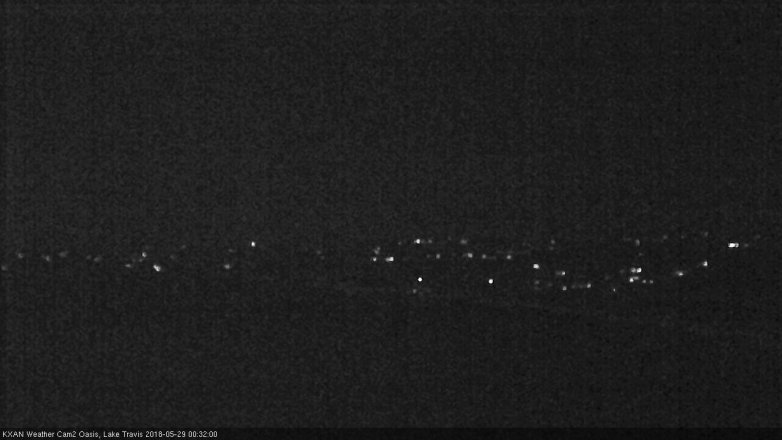Lake Travis webcam, May 28, 2018 11:35 PM CT