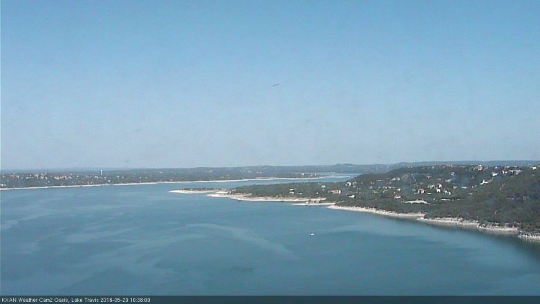 Lake Travis webcam, May 29, 2018 9:40 AM CT