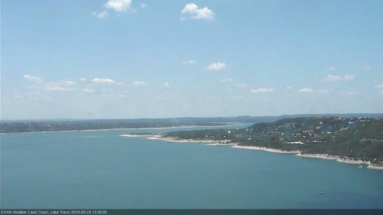 Lake Travis webcam, May 29, 2018 12:40 PM CT