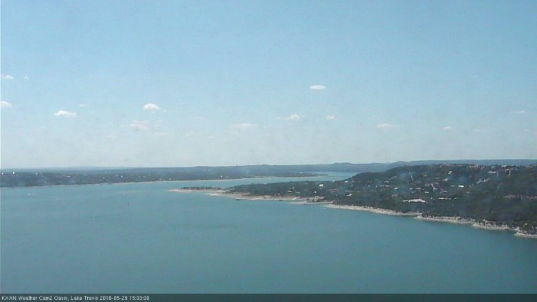 Lake Travis webcam, May 29, 2018 2:05 PM CT