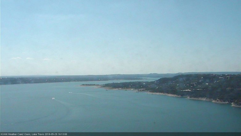 Lake Travis webcam, May 29, 2018 3:15 PM CT