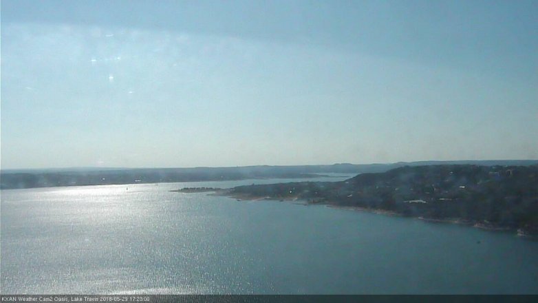 Lake Travis webcam, May 29, 2018 4:25 PM CT