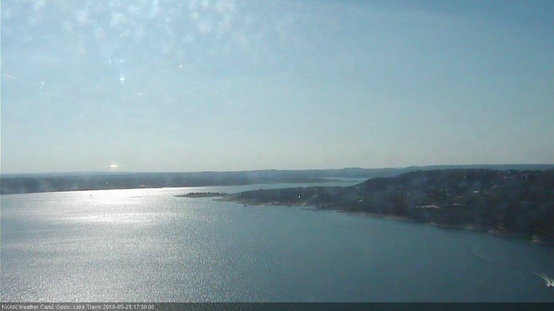 Lake Travis webcam, May 29, 2018 4:40 PM CT