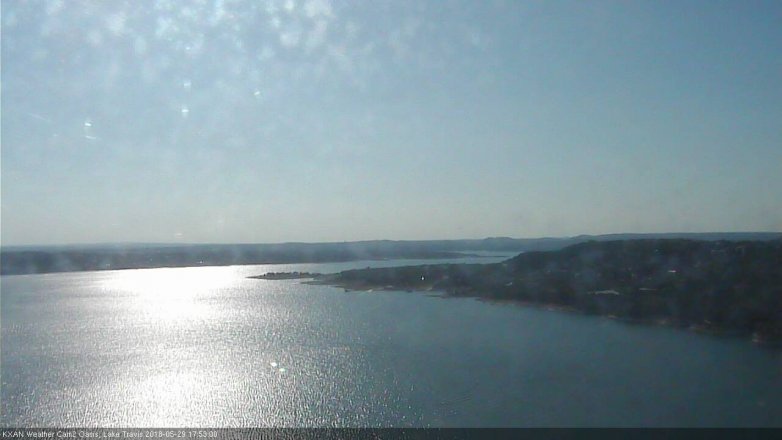 Lake Travis webcam, May 29, 2018 4:55 PM CT