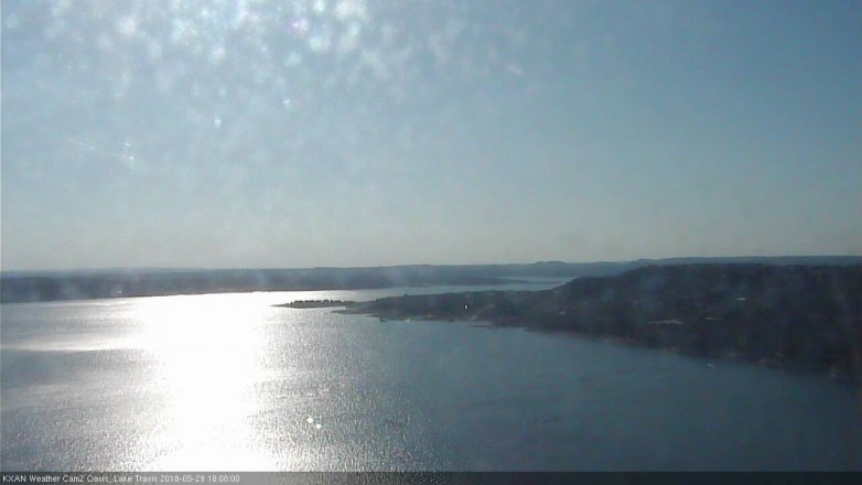 Lake Travis webcam, May 29, 2018 5:10 PM CT