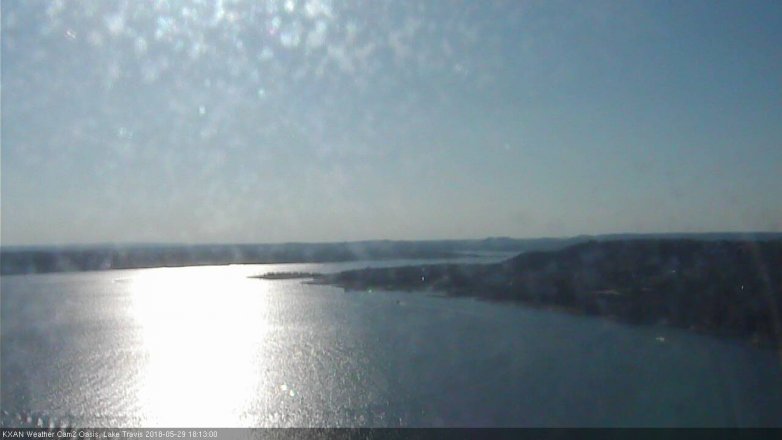 Lake Travis webcam, May 29, 2018 5:15 PM CT