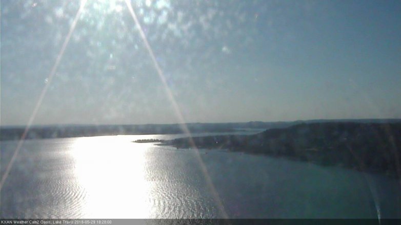 Lake Travis webcam, May 29, 2018 5:30 PM CT