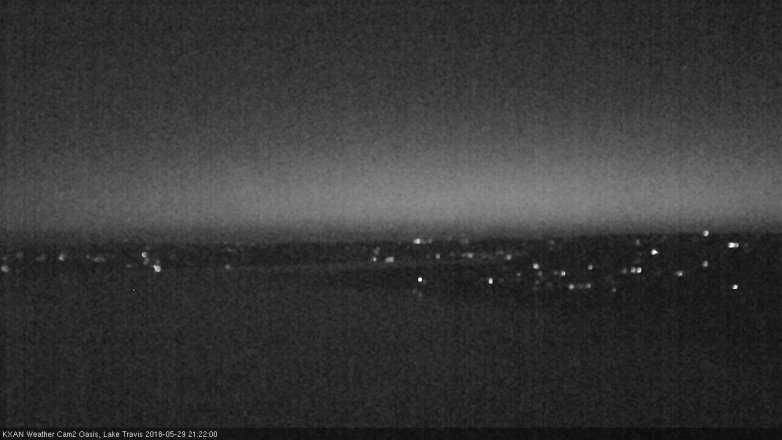 Lake Travis webcam, May 29, 2018 8:25 PM CT
