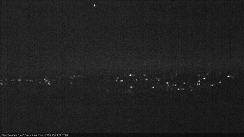 Lake Travis webcam, May 29, 2018 8:40 PM CT