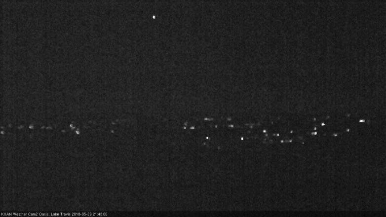 Lake Travis webcam, May 29, 2018 8:45 PM CT