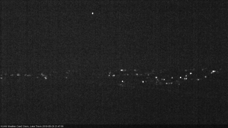 Lake Travis webcam, May 29, 2018 8:50 PM CT
