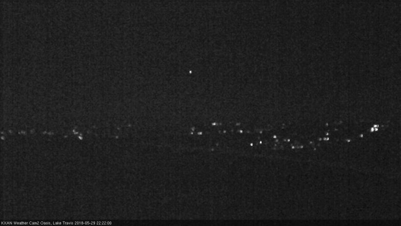 Lake Travis webcam, May 29, 2018 9:25 PM CT
