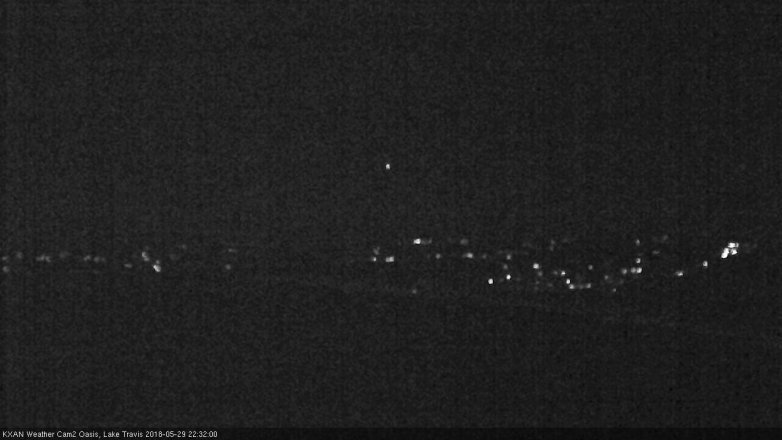 Lake Travis webcam, May 29, 2018 9:35 PM CT
