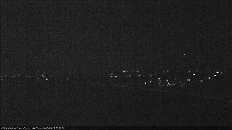 Lake Travis webcam, May 29, 2018 10:25 PM CT