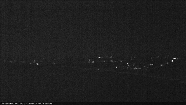 Lake Travis webcam, May 29, 2018 10:50 PM CT