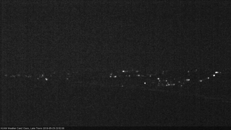 Lake Travis webcam, May 29, 2018 10:55 PM CT