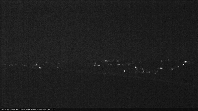 Lake Travis webcam, May 29, 2018 11:20 PM CT