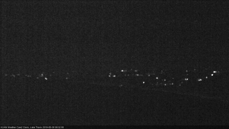 Lake Travis webcam, May 29, 2018 11:35 PM CT
