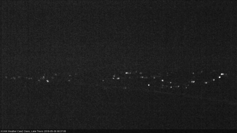 Lake Travis webcam, May 29, 2018 11:40 PM CT