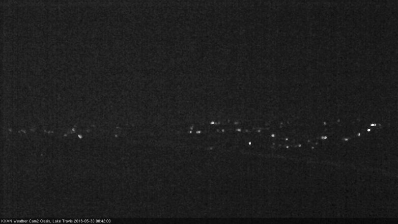 Lake Travis webcam, May 29, 2018 11:45 PM CT