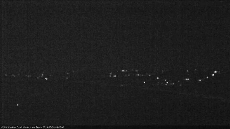Lake Travis webcam, May 29, 2018 11:50 PM CT