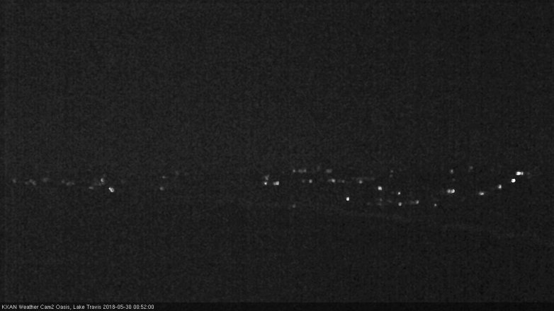 Lake Travis webcam, May 29, 2018 11:55 PM CT