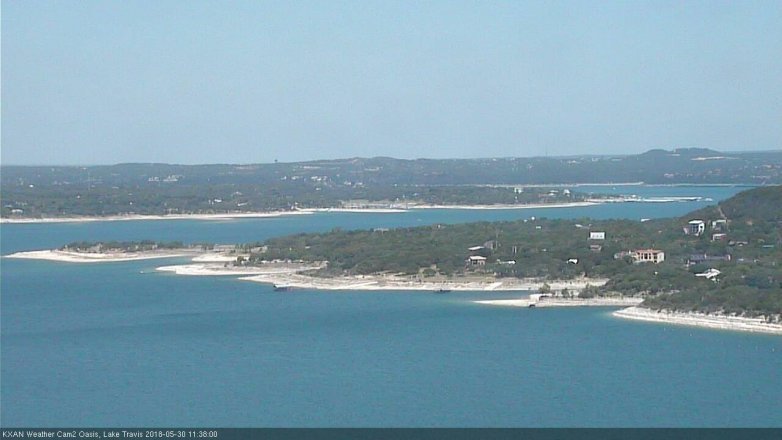 Lake Travis webcam, May 30, 2018 10:40 AM CT
