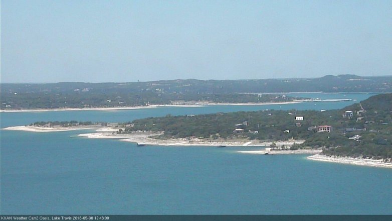 Lake Travis webcam, May 30, 2018 11:50 AM CT